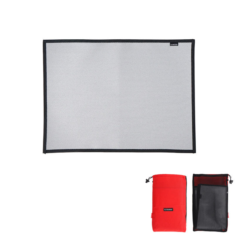 Outdoor Camping Fireproof Cloth Insulation Pad Flame Retardant High Temperature Fire Blanket Glass Fiber Flame Retardant Cloth