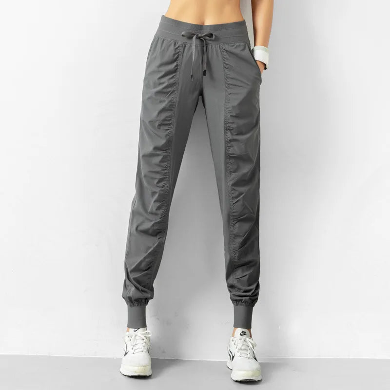 Serenity Fit Drawstring Yoga and Fitness Pants