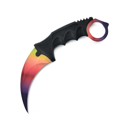 CS Claw Knife Outdoor Claw Sharp Game Claw Knife Battle Wolf Claw Knife Outdoor Self-Defense Camping Survival Machete
