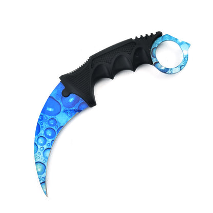 CS Claw Knife Outdoor Claw Sharp Game Claw Knife Battle Wolf Claw Knife Outdoor Self-Defense Camping Survival Machete