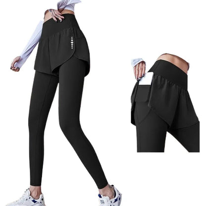 Active Flow High Waist Yoga Leggings Quick-Dry Sportswear for Women