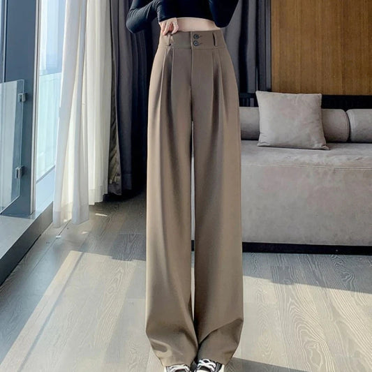 Korean-Inspired Loose Fit Pants Chic and Versatile for Women