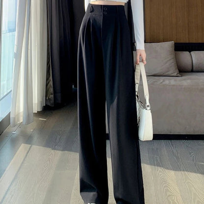 Korean-Inspired Loose Fit Pants Chic and Versatile for Women