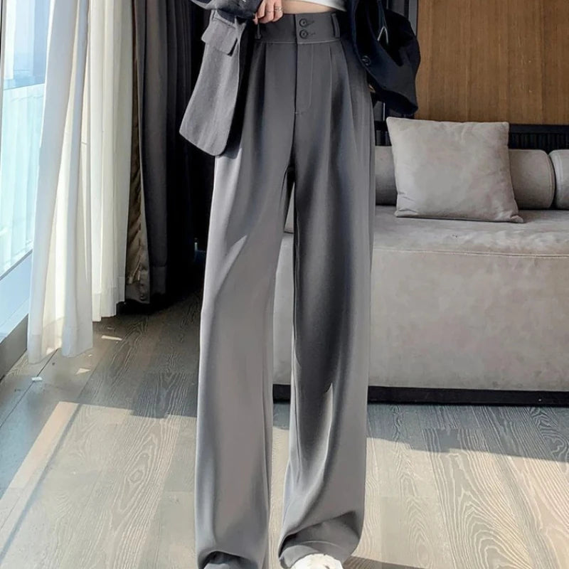 Korean-Inspired Loose Fit Pants Chic and Versatile for Women