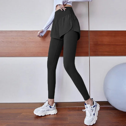 Active Flow High Waist Yoga Leggings Quick-Dry Sportswear for Women