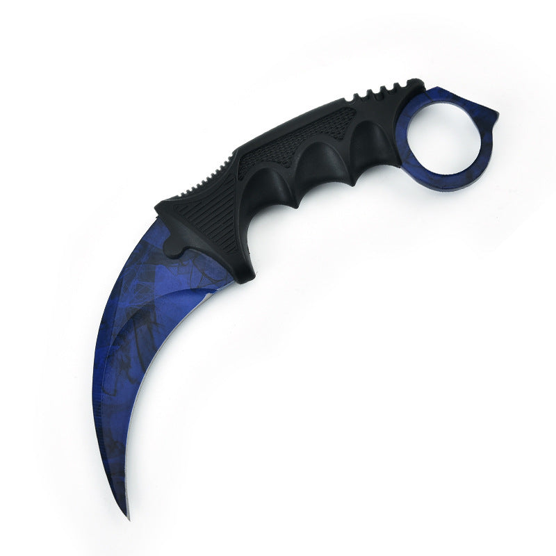 CS Claw Knife Outdoor Claw Sharp Game Claw Knife Battle Wolf Claw Knife Outdoor Self-Defense Camping Survival Machete