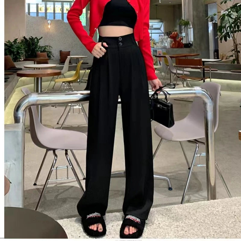 Korean-Inspired Loose Fit Pants Chic and Versatile for Women