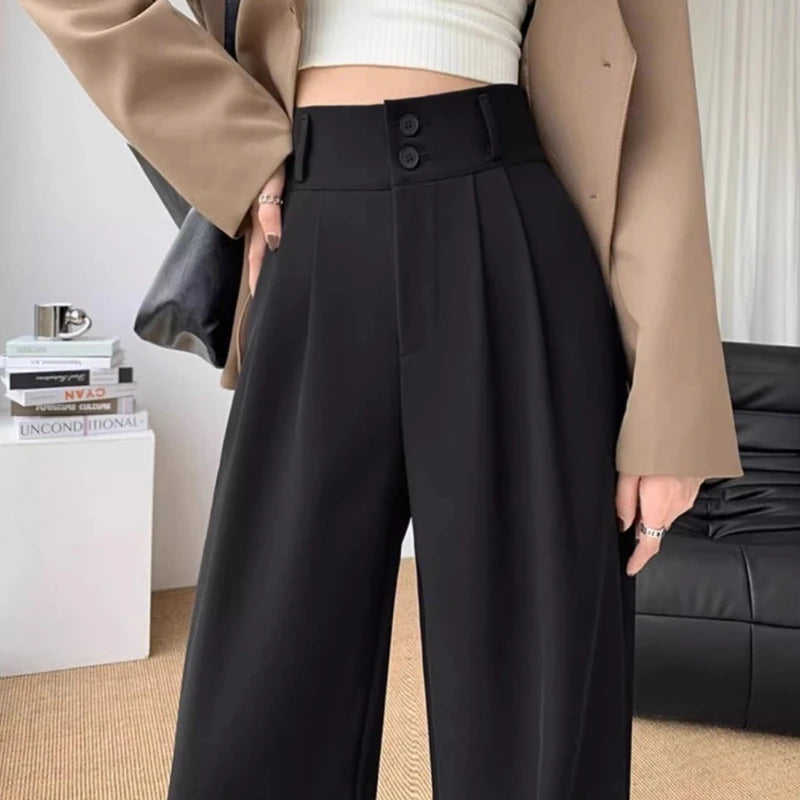 Korean-Inspired Loose Fit Pants Chic and Versatile for Women