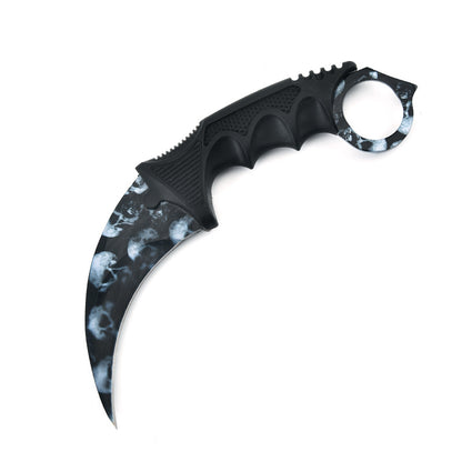 CS Claw Knife Outdoor Claw Sharp Game Claw Knife Battle Wolf Claw Knife Outdoor Self-Defense Camping Survival Machete