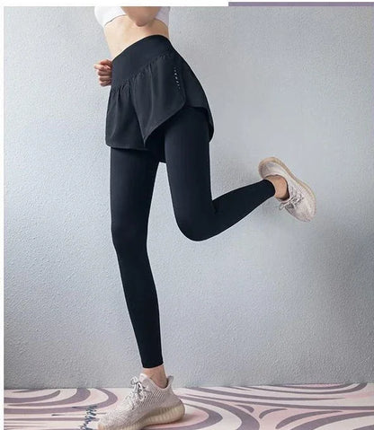 Active Flow High Waist Yoga Leggings Quick-Dry Sportswear for Women