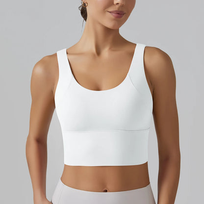 Shockproof Summer Yoga Bra with Stylish Back for Women