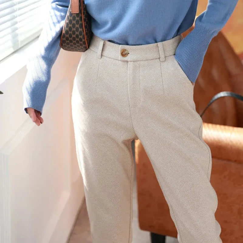 Effortless Elegance High Waisted Harem Pants for Everyday Style