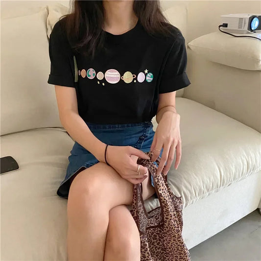 Casual Chic Summer T-Shirt Perfect for Students