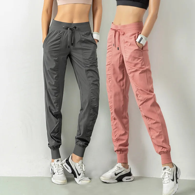 Serenity Fit Drawstring Yoga and Fitness Pants